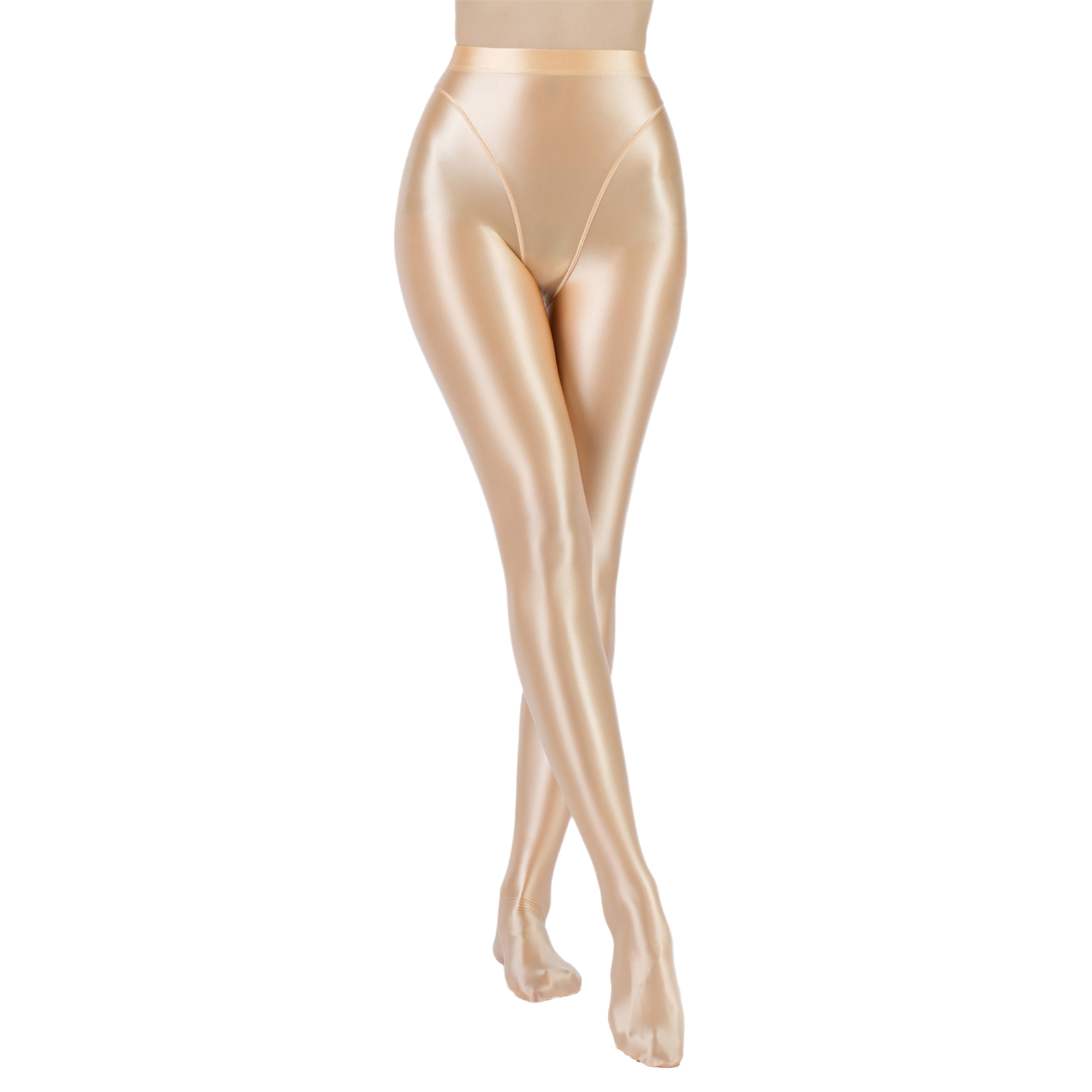 Yoga Fitness Club - Collant lucidi ad olio da donna