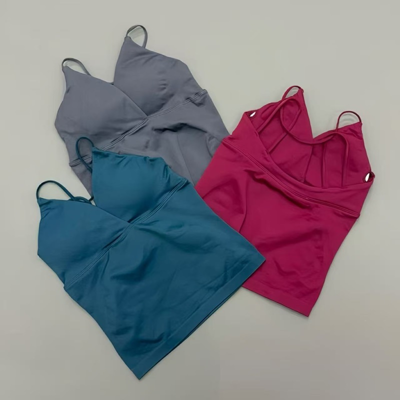 Yoga Và Fitness - Top Lungo da Donna Vision Twist