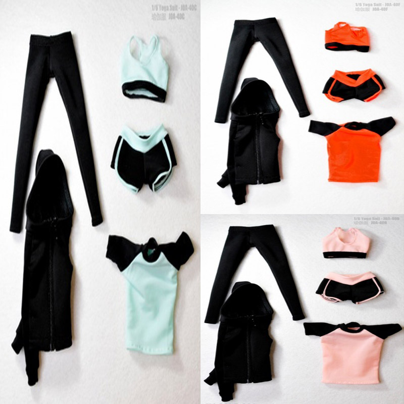Yoga Fitness Tva - IN magazzino 1/6 scala abbigliamento casual