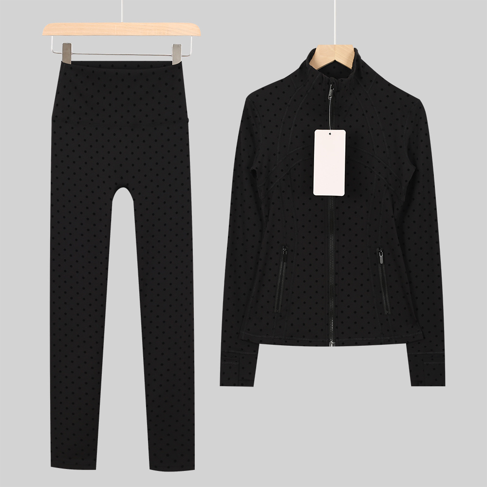 Yoga Fitness Jacket - Set Giacca Sportiva da Yoga per