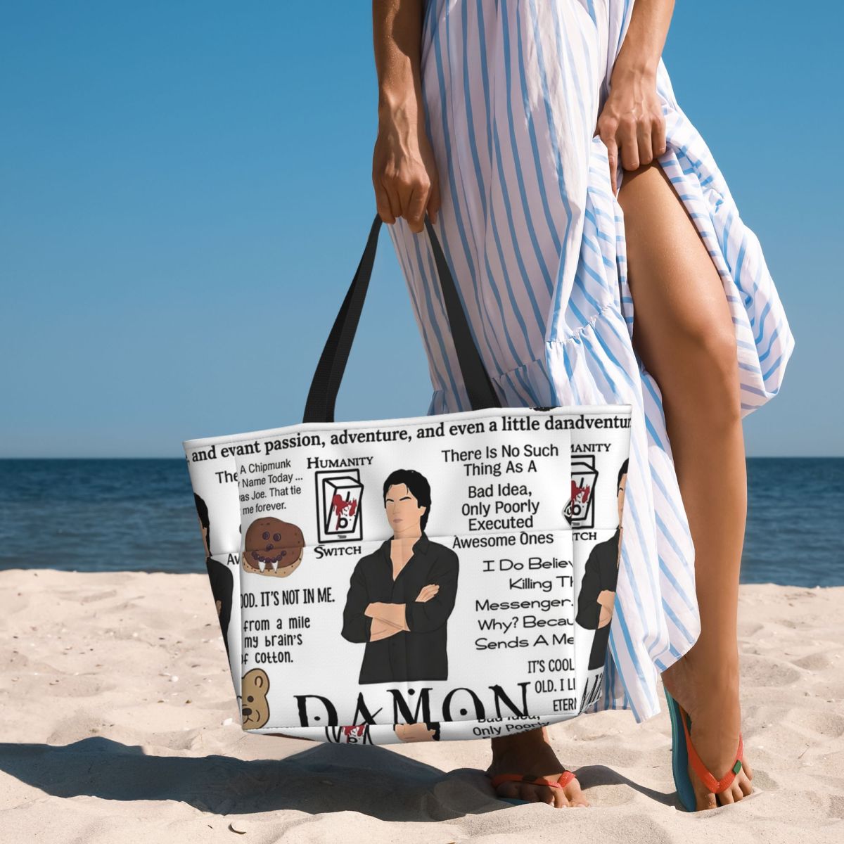 The Vampire Diaries Damon Salv - Yoga Fitness Tva recensione e prezzo