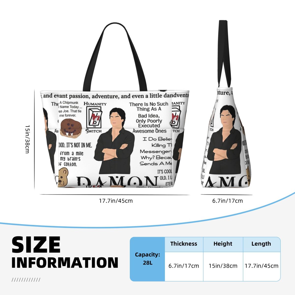 The Vampire Diaries Damon Salv - Yoga Fitness Tva recensione e prezzo