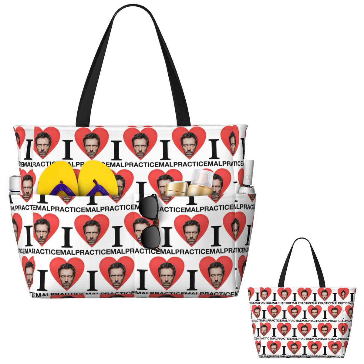 Dr House MD TV Beach Tote Bag  - Yoga Fitness Tva recensione e prezzo
