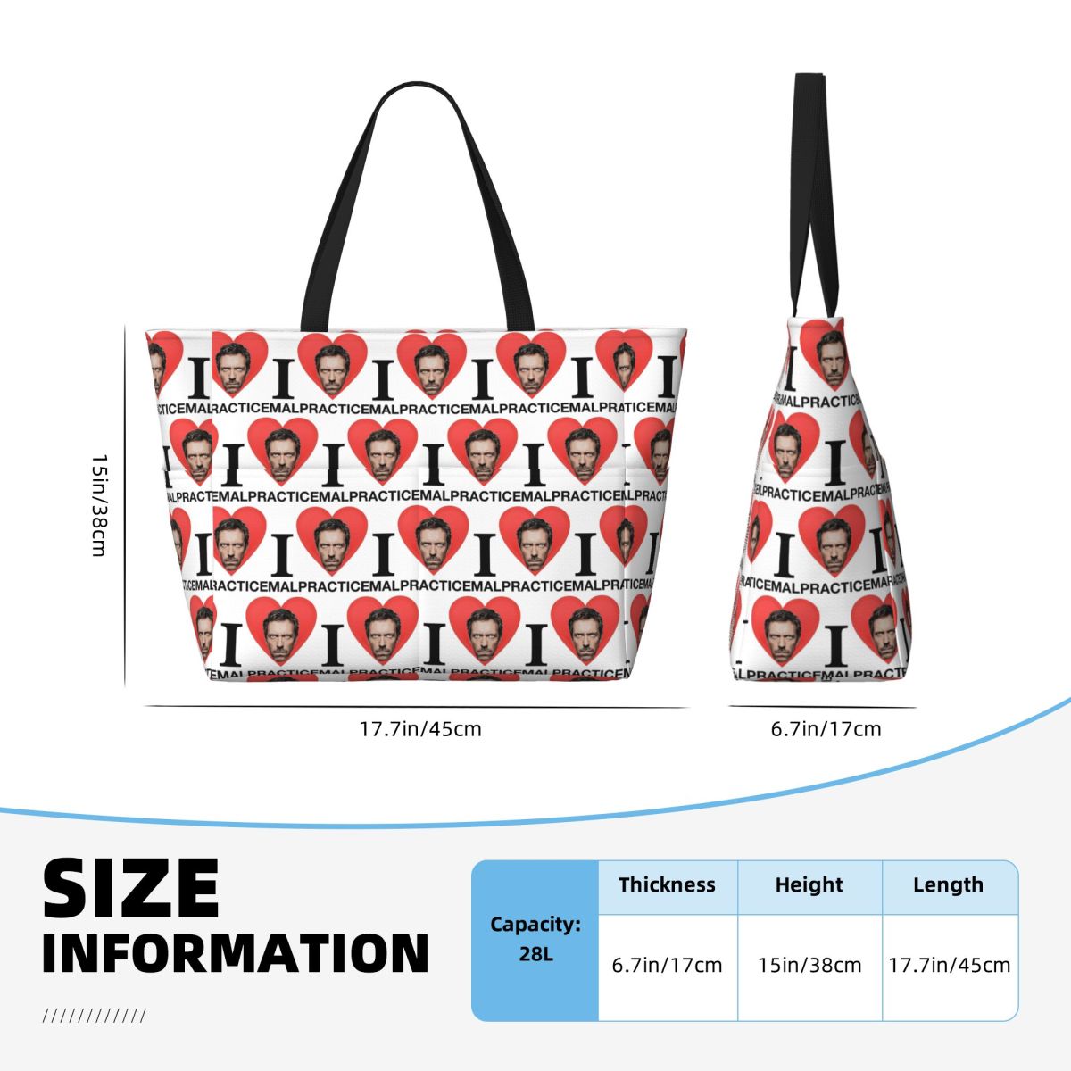 Dr House MD TV Beach Tote Bag  - Yoga Fitness Tva recensione e prezzo