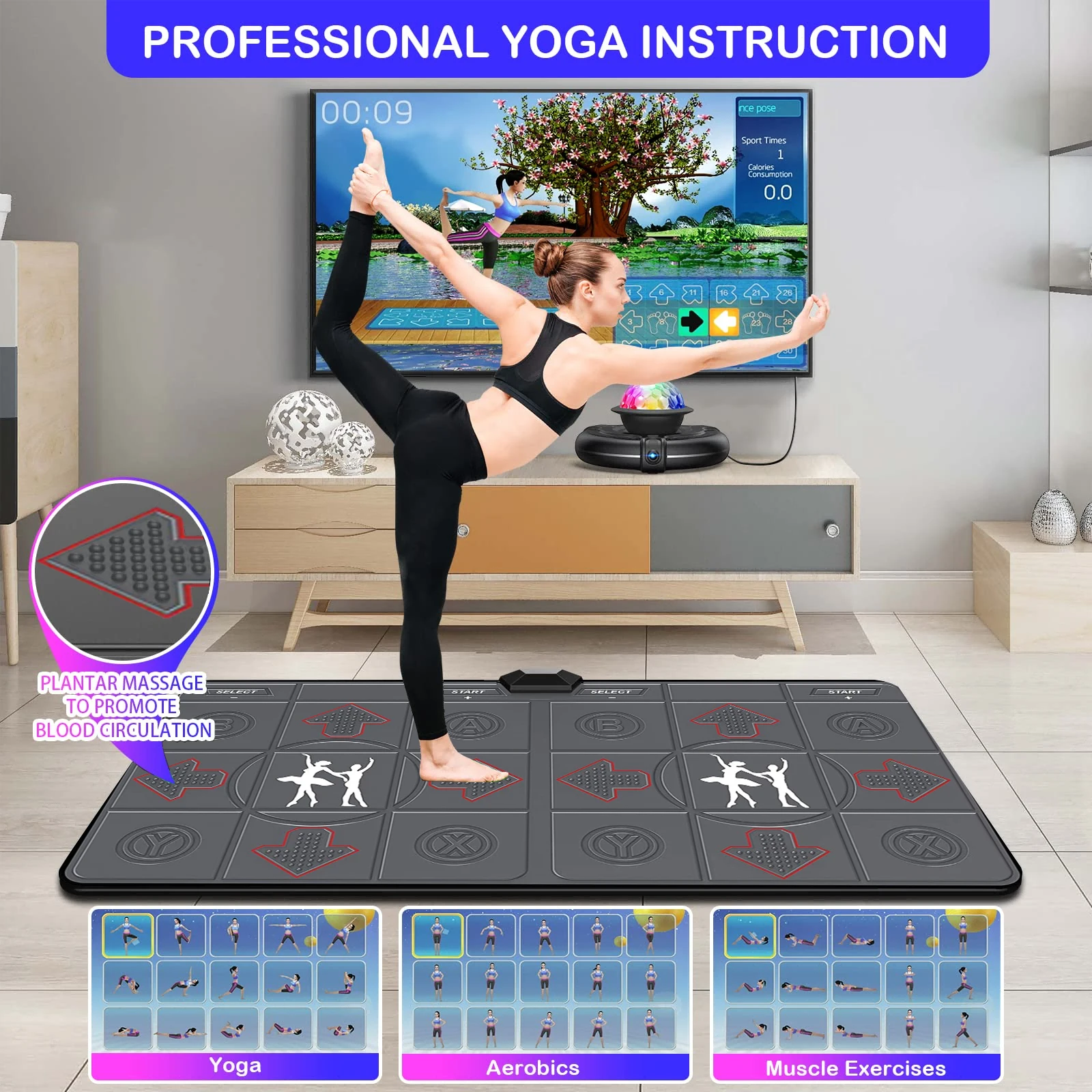 Tappetino da ballo wireless do - Yoga Fitness Tva recensione e prezzo