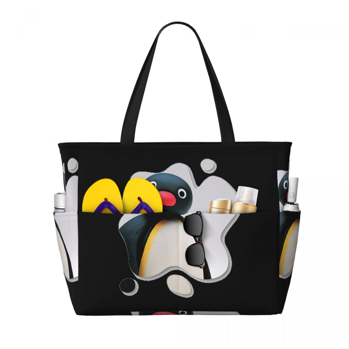 Borsa tote da spiaggia Pingu P - Yoga Fitness Tva recensione e prezzo