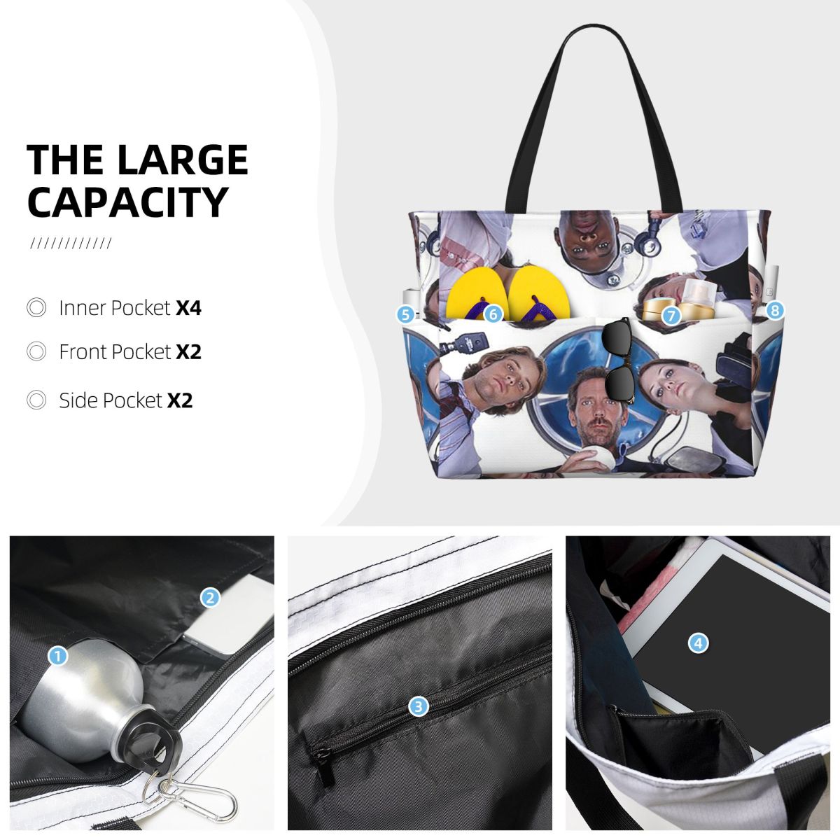 House MD TV Show Borsa da spia - Yoga Fitness Tva recensione e prezzo