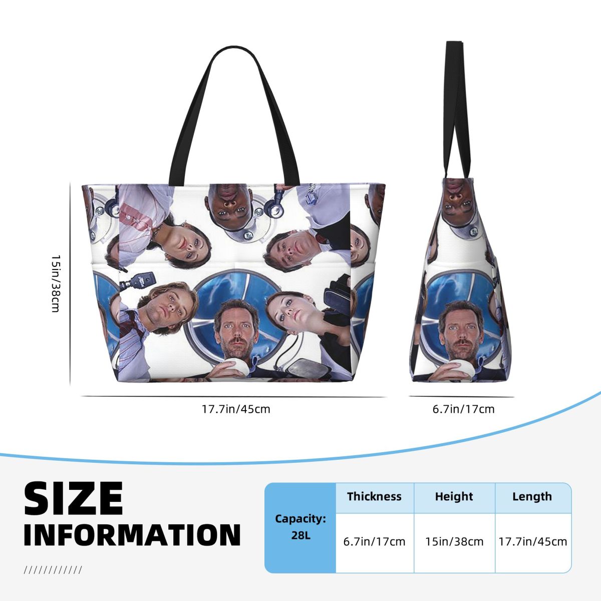 House MD TV Show Borsa da spia - Yoga Fitness Tva recensione e prezzo