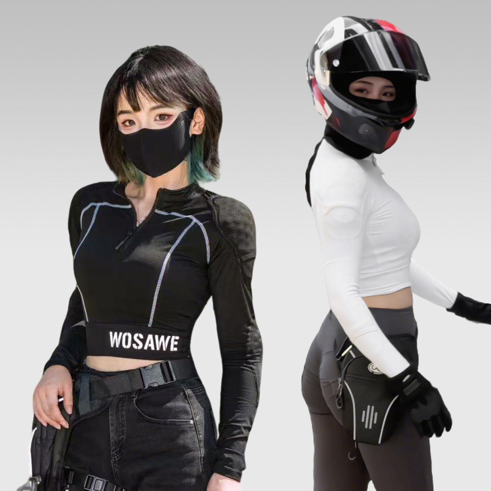 WOSAWE Giacca Casual da Moto,  - Yoga Fitness Jacket recensione e prezzo
