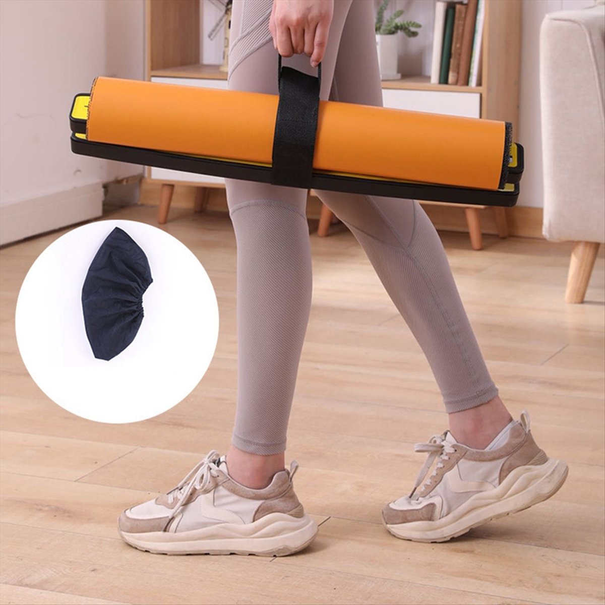 Tappetino scorrevole per yoga  - Yoga And Fitness Mat recensione e prezzo